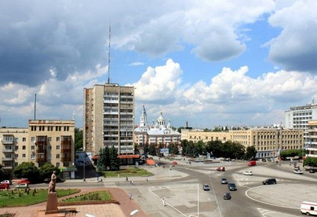 Cathedral Square, Zhitomir