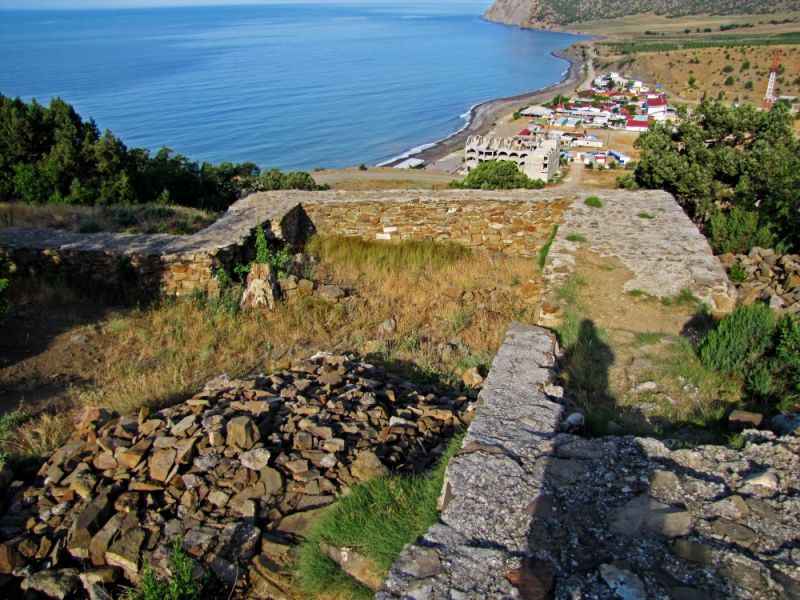 Развалины античной крепости, с. Веселое