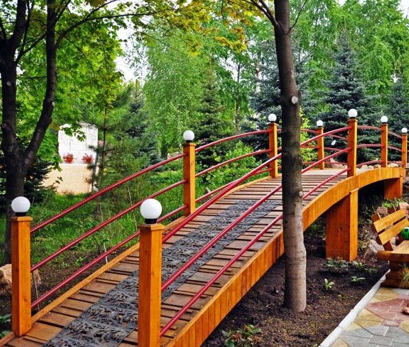 Park on the territory of Vishnevsky Hospital, Donetsk