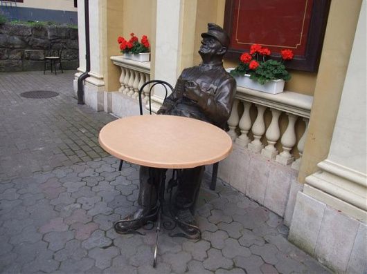 Monument to Soldier Schweik