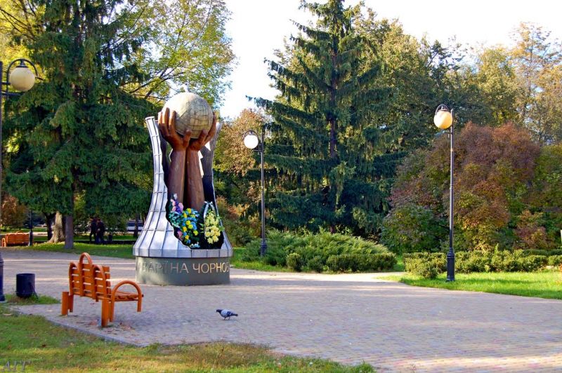 Monument to the dead Chernobyl victims, Kovel