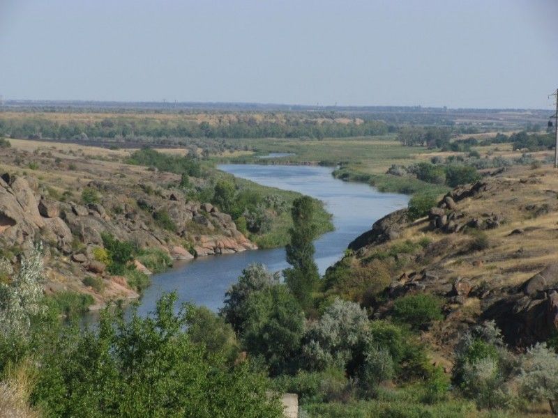  Sholokhov (Tovkiv) cascading waterfall 