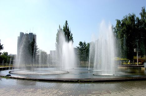 Fountain in the Friendship Square