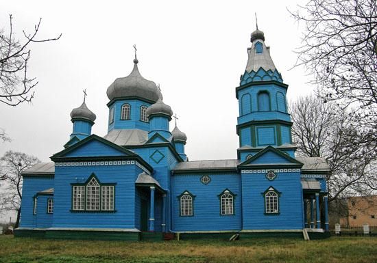 Успенская церковь в Жаботине