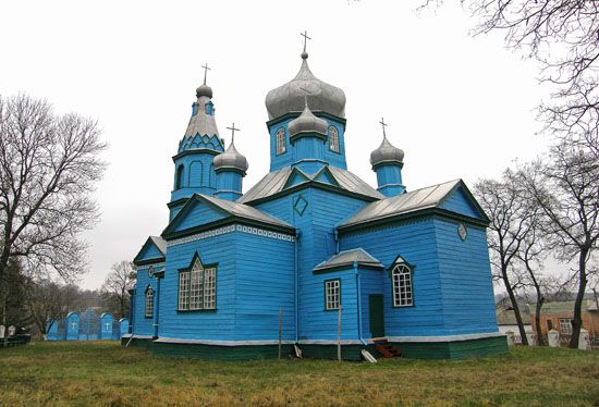 Успенская церковь в Жаботине