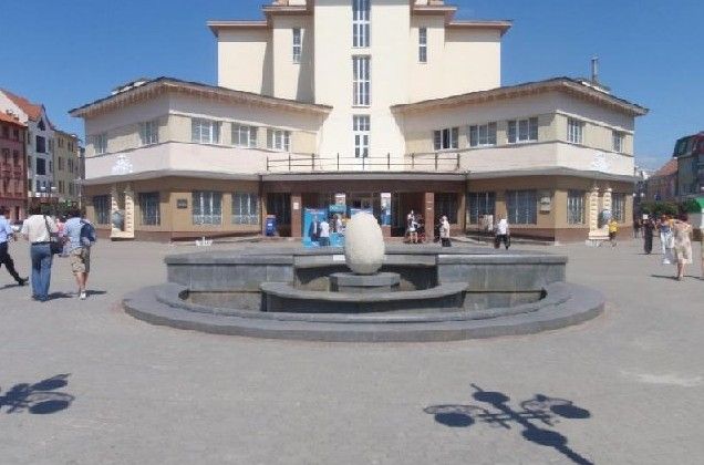 Fountain Egg, Ivano-Frankivsk