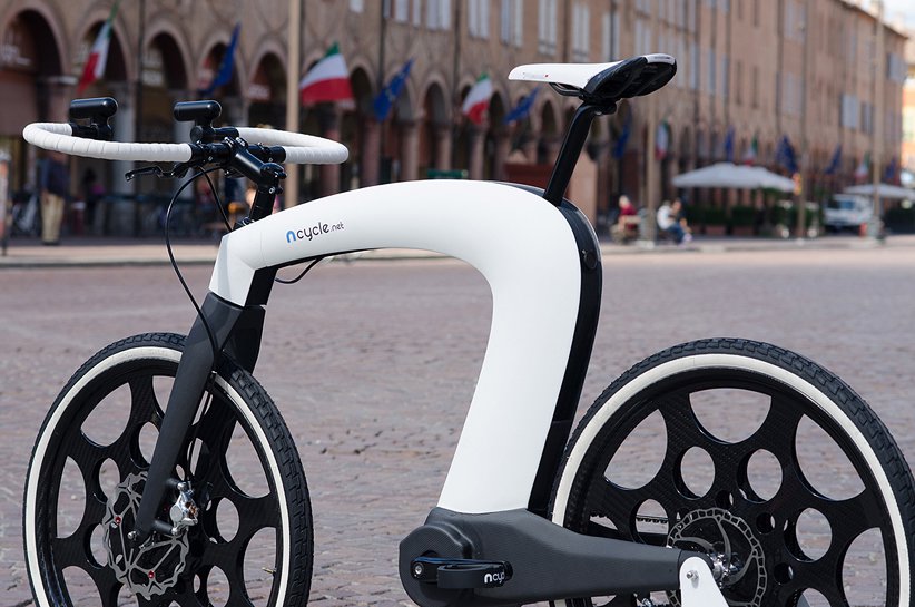 Революционный электрический велосипед nCycle