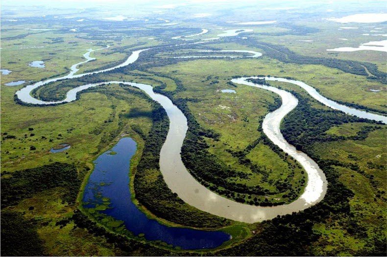 Пантанал - самые большие в мире пресные водно-болотные угодья