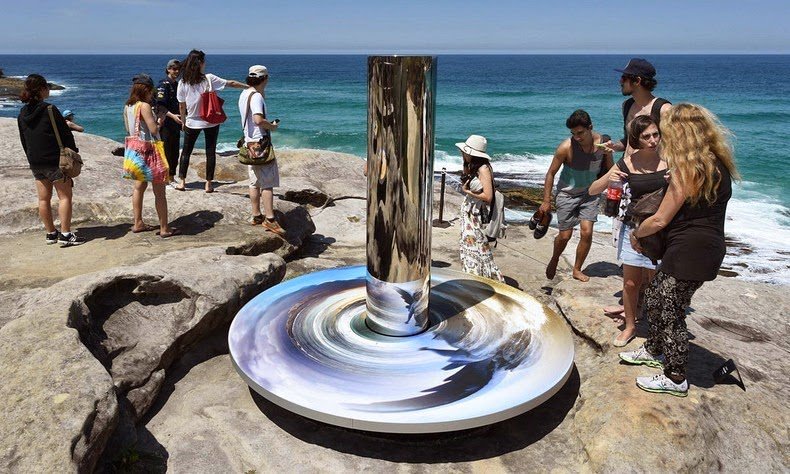 Sculptures of the Sea on Bondi Beach