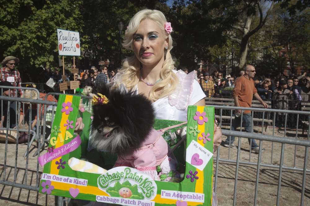 24th Halloween parade of dogs in New York