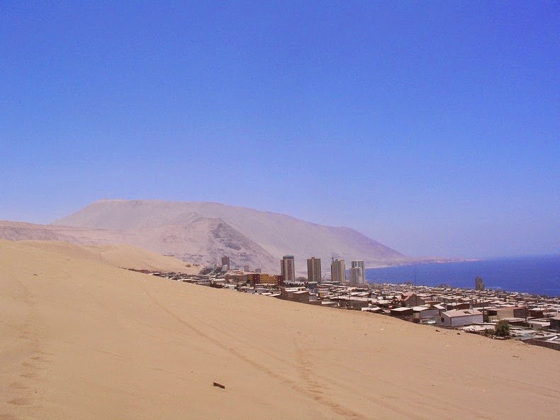Dragon Hill is the largest city sand dune