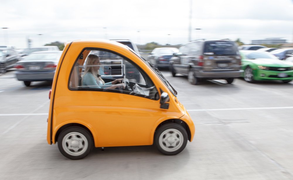 Electrocar for people with disabilities