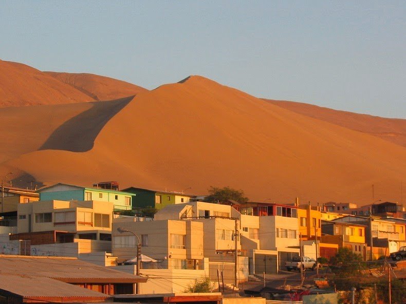 Dragon Hill is the largest city sand dune