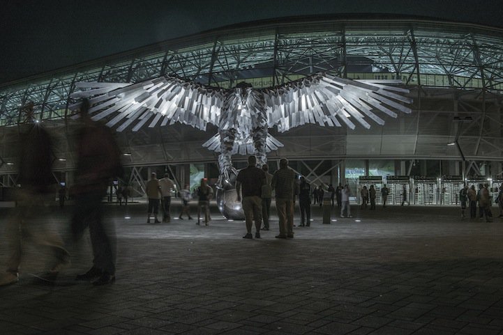 The biggest sculpture of a bird in Europe