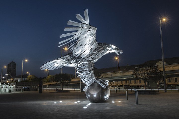 The biggest sculpture of a bird in Europe