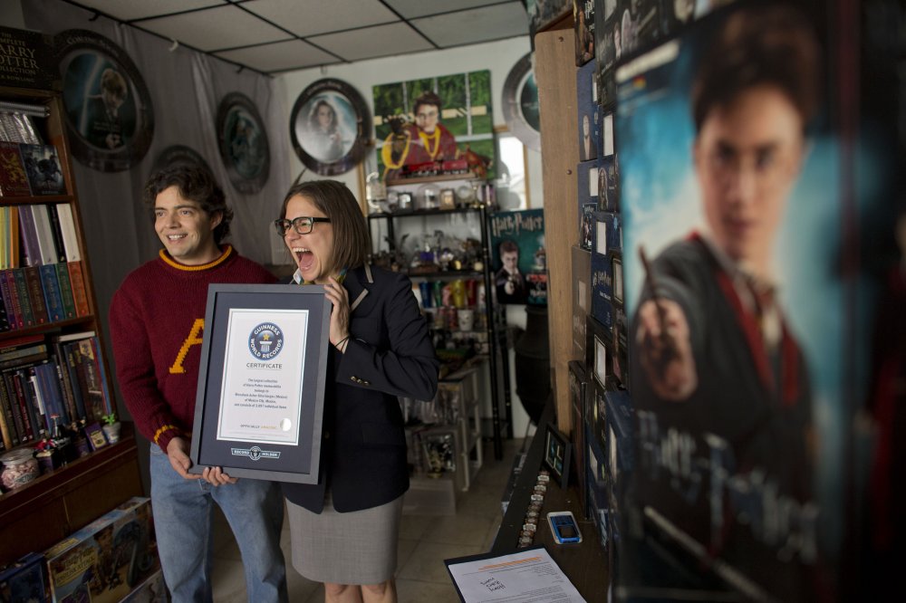 The world's largest collection of souvenirs of the Harry Potter universe