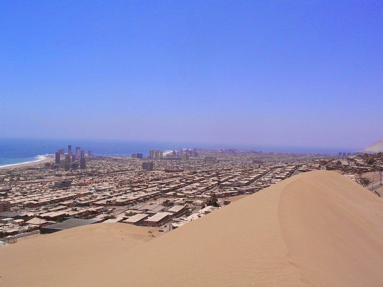 Dragon Hill is the largest city sand dune