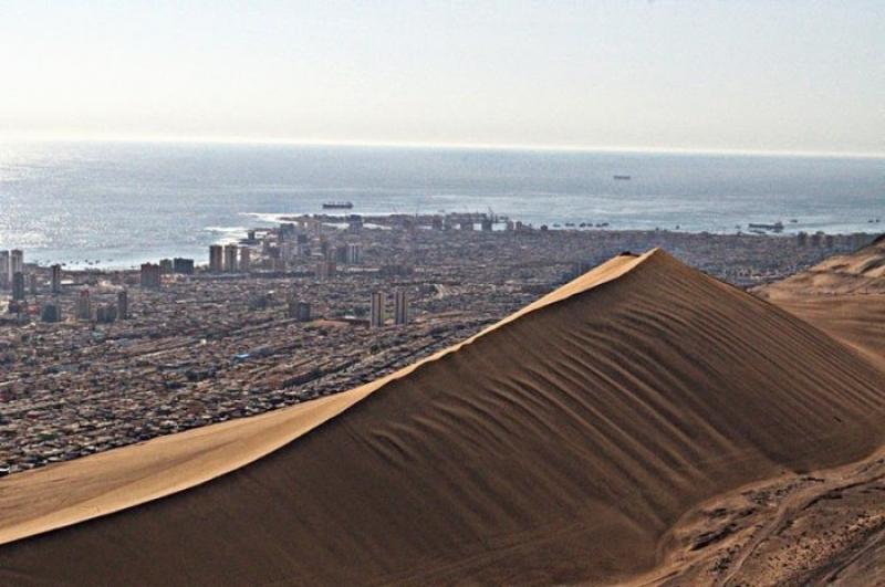 Dragon Hill - the largest city sand dune