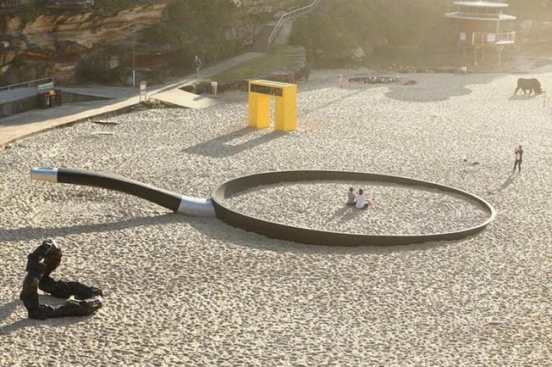 Sculptures of the Sea on Bondi Beach