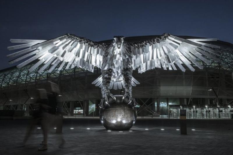 Самая большая скульптура птицы в Европе