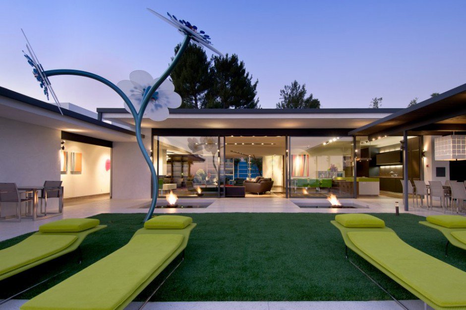 Hopen Place House - a miracle of the Hollywood Hills