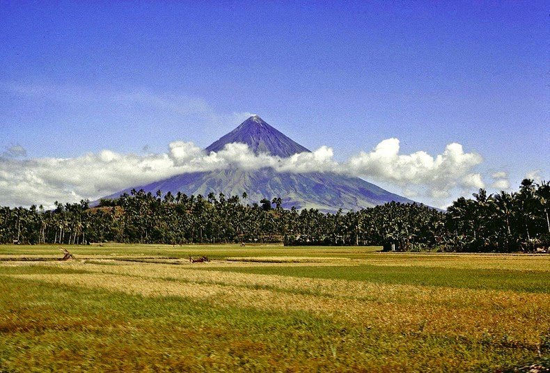 Mayon is the most perfect volcano