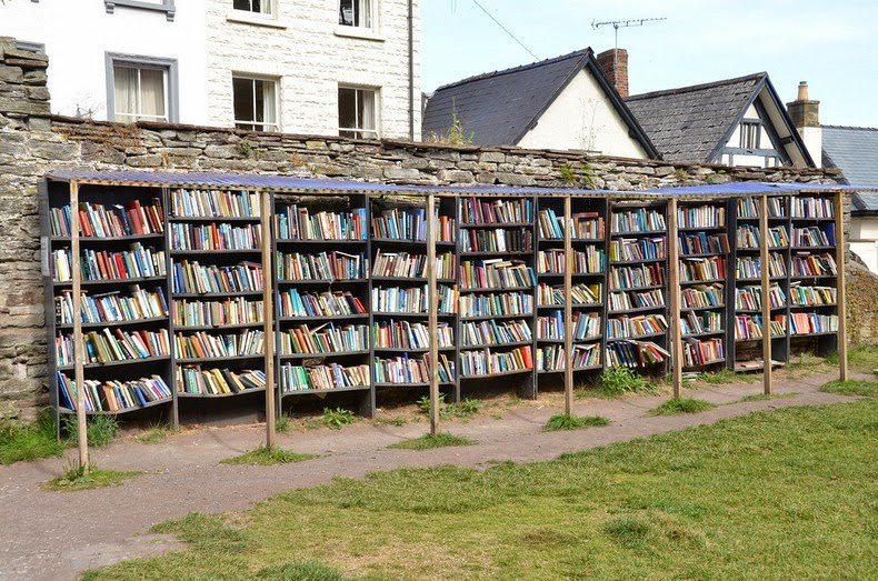 Місто книг в Уельсі
