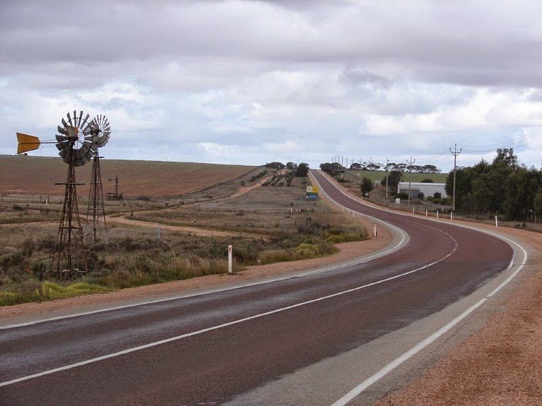 The longest straight road in the world