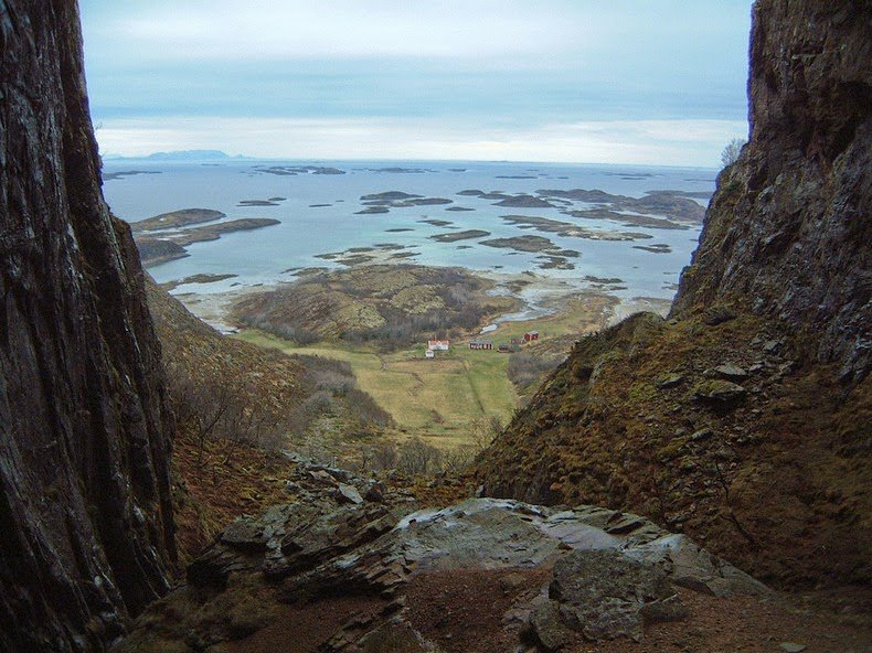 Torgatten - a mountain with a hole inside