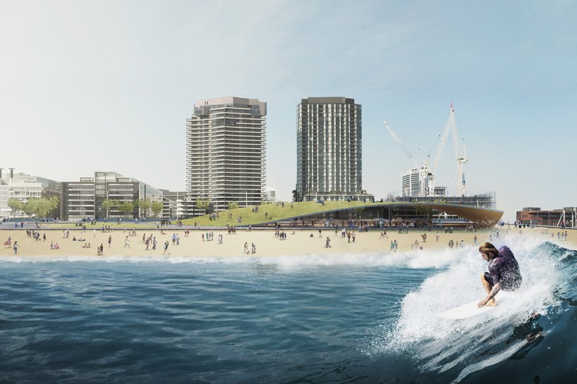 Floating Surf Park in Melbourne