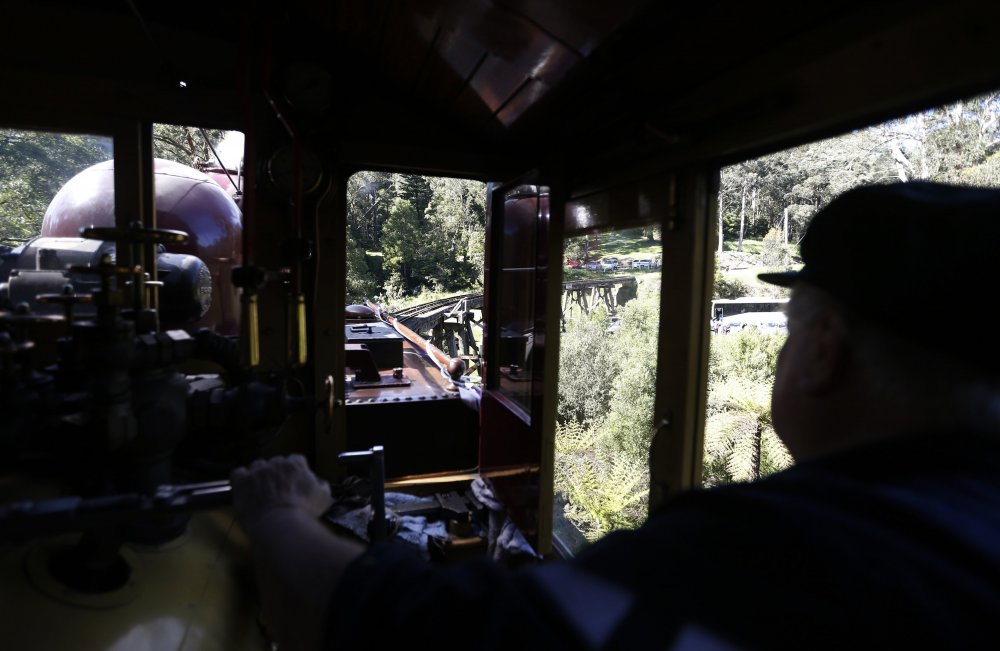 The last railway with locomotives in Australia