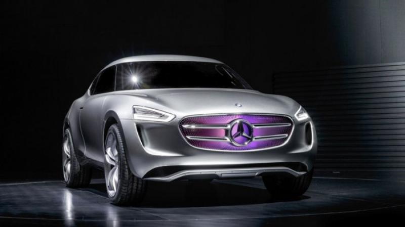 Уникальный концепт-кар Mercedes-Benz G-Code