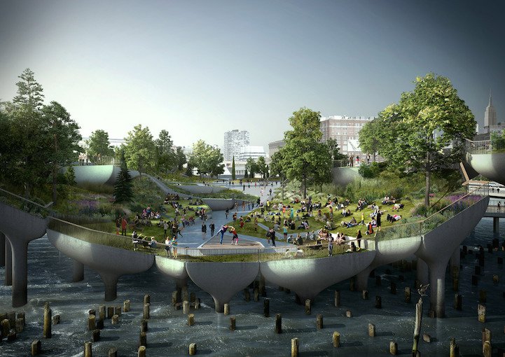 Hudson River Park - парк над водою