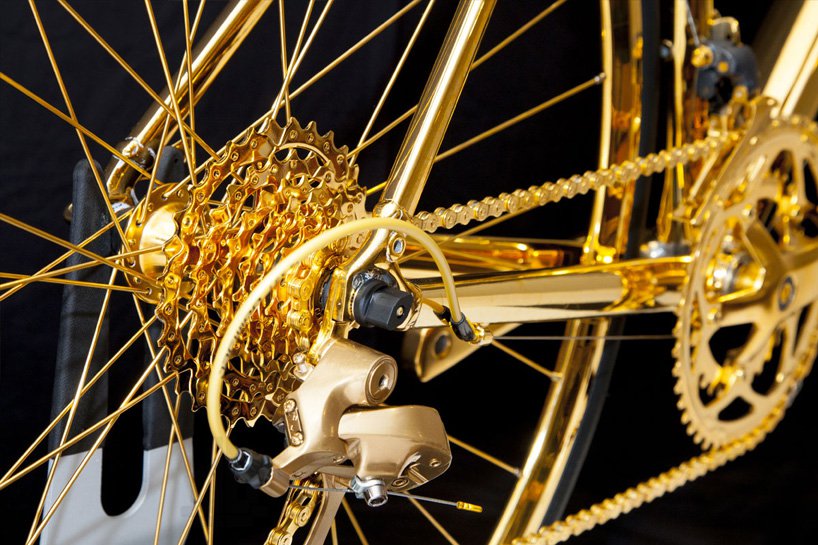 Gold Bicycle for $ 400,000