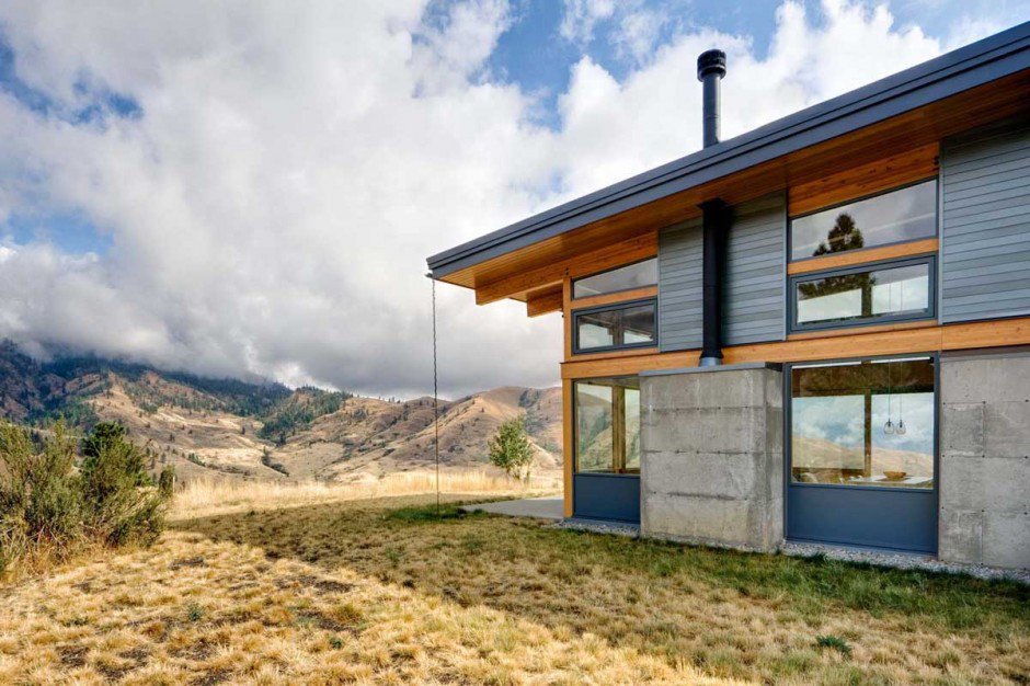 Nahahum Canyon House - an unusual house in the canyon