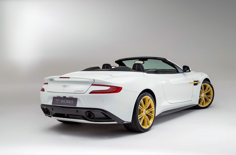 Jubilee limited edition of Aston Martin Vanquish Volante