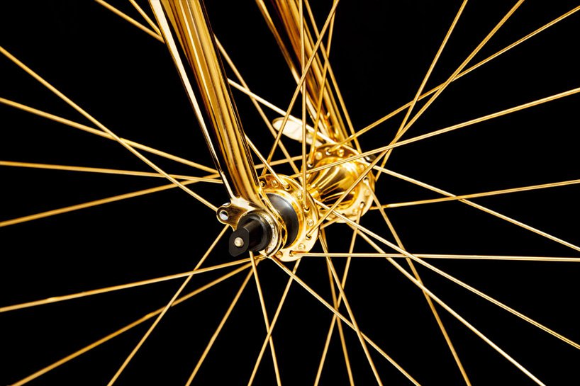 The Golden Bike for $ 400,000