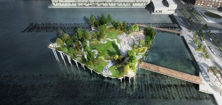 Hudson River Park - парк над водою