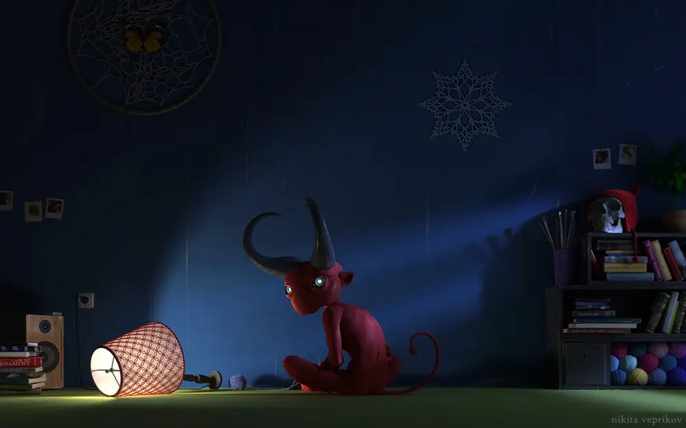 Невероятные 3D-иллюстрации Никиты Веприкова