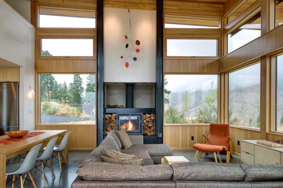 Nahahum Canyon House - an unusual house in the canyon