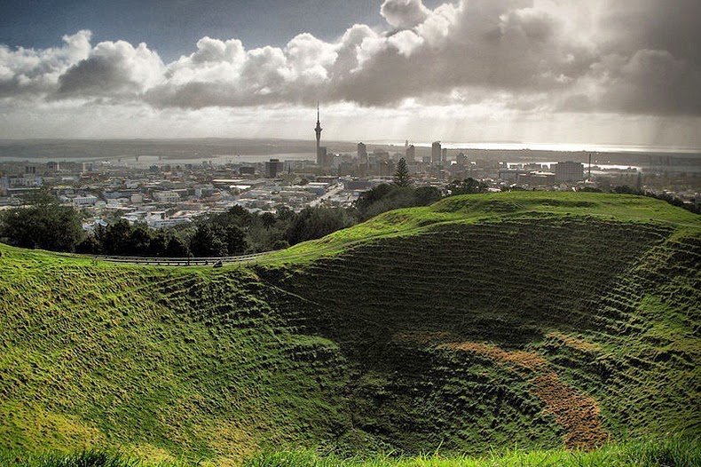 Auckland is a city of volcanoes