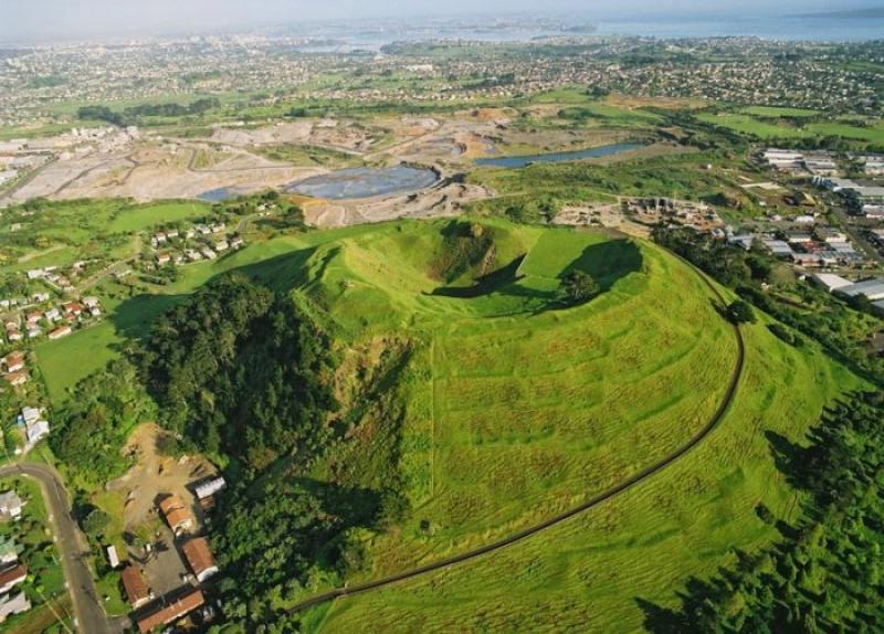 Auckland is a city of volcanoes