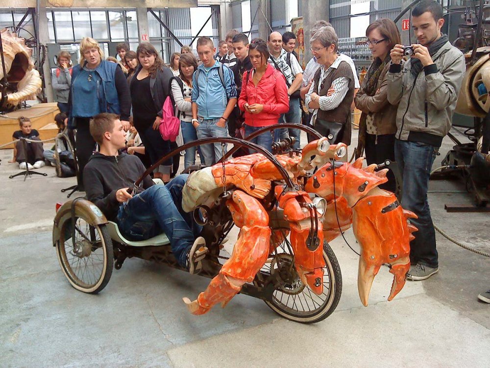 The robots park in France The machines of the isle of Nantes