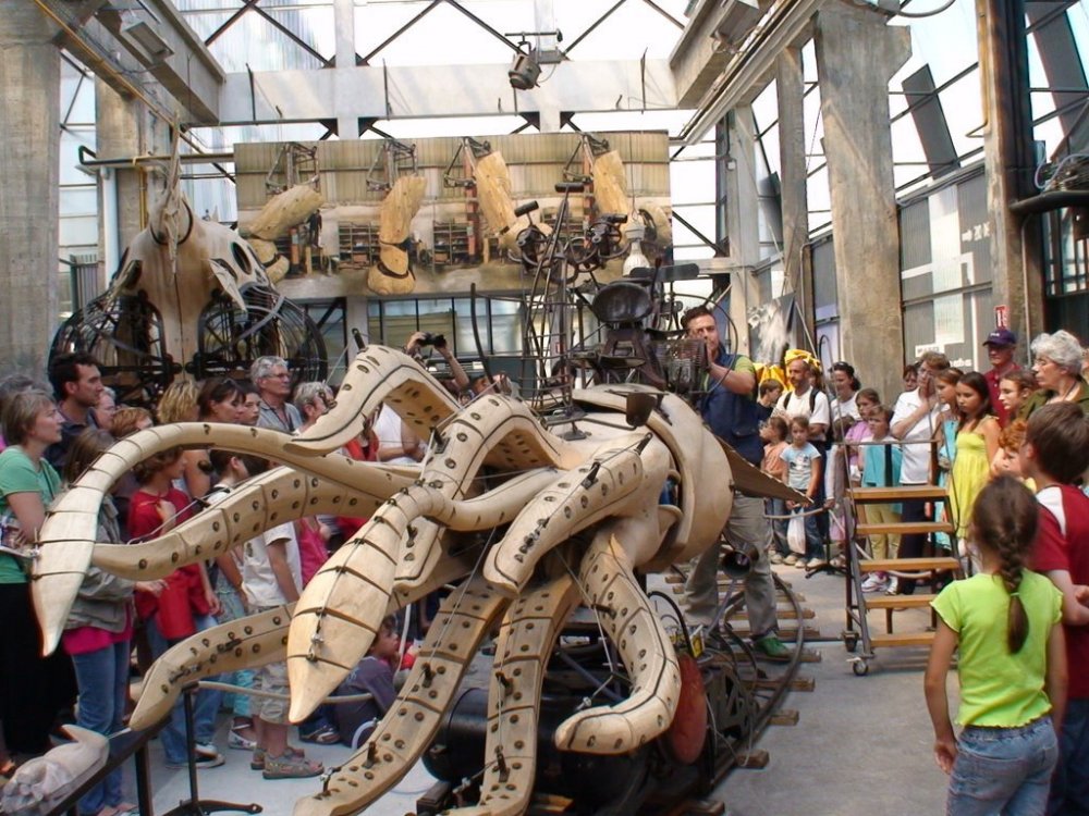 The robots park in France The machines of the isle of Nantes