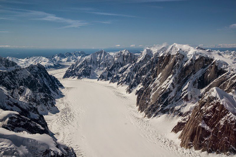 The Great Gorge with Moving Ice