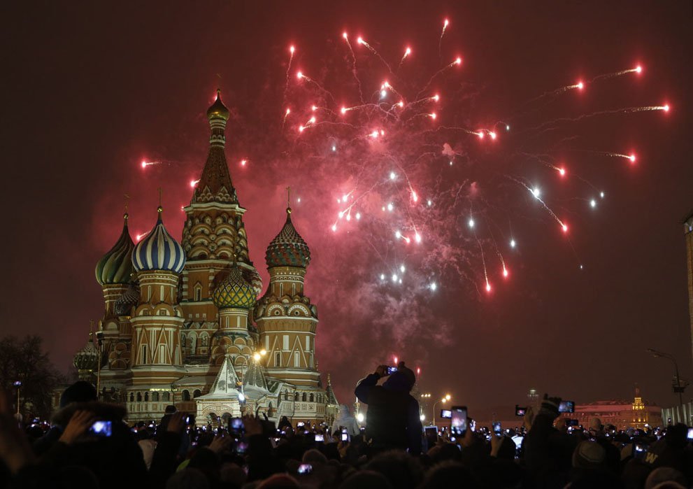 Новый Год 2015 по всему миру