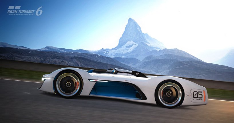 Renault introduced the concept of Alpine Vision GT