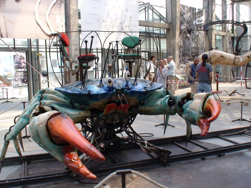 The robots park in France The machines of the isle of Nantes