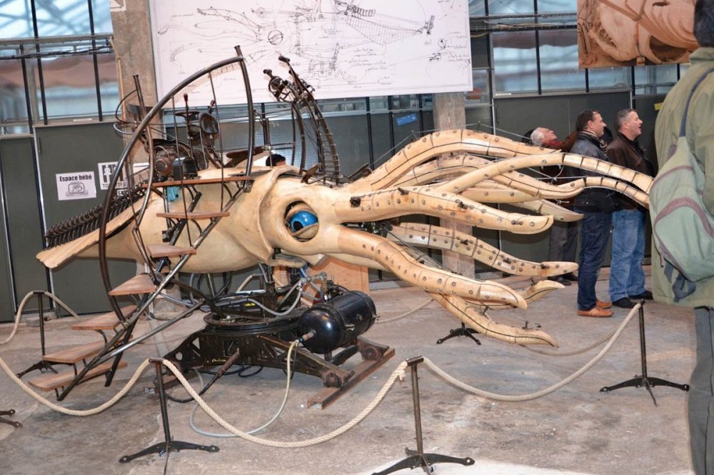 The robots park in France The machines of the isle of Nantes