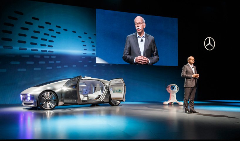 Mercedes-Benz F015 - самоуправляемый автомобиль будущего